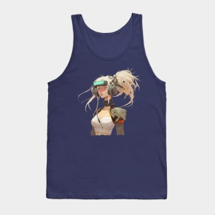 Cyberpunk VR Girl Tank Top